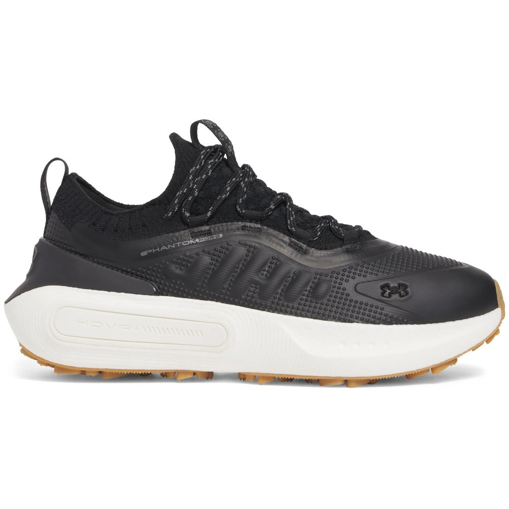 Under Armour Men's Phantom Fore SL Golf Shoes - Black/Metallic Gun