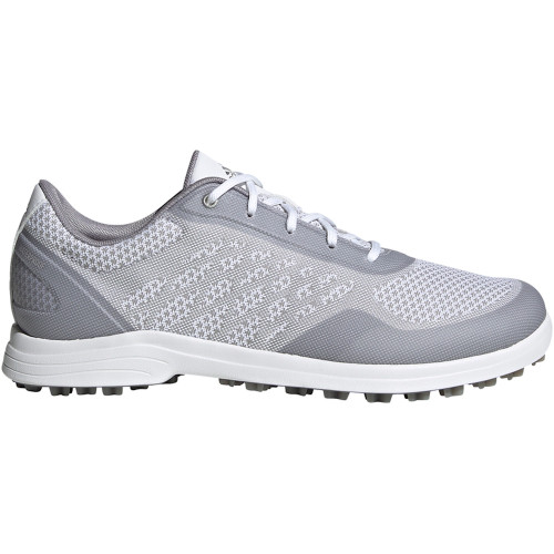 Adidas Women's Alphaflex Sport Golf Shoes - White/Grey/Silver