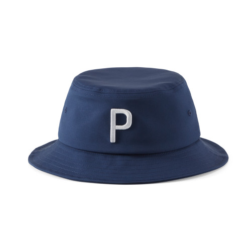 Puma Men's P Bucket Hat - L/XL - Navy Blazer