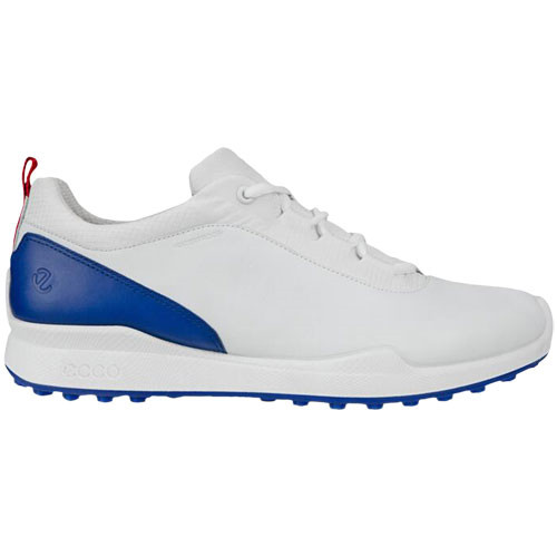 Ecco Men's Biom Hybrid 1 BNY Golf Shoes - White/Blue
