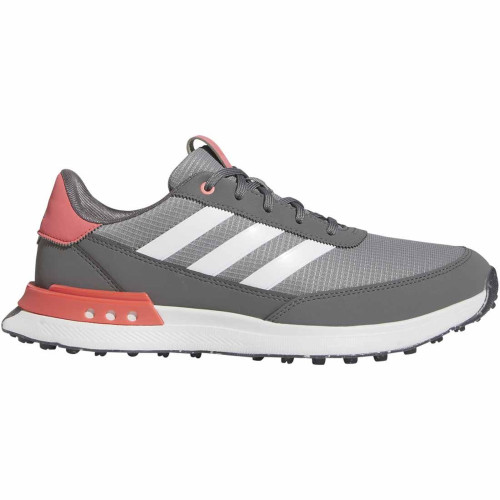 Adidas Men's S2G SL 24 Golf Shoes - Grey/White/Scarlet