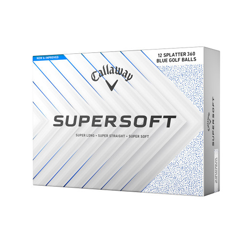 Callaway Supersoft Splatter Golf Balls