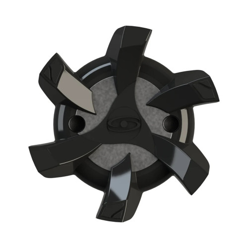 Softspikes Stealth Pins Golf Shoe Cleats 20ct - Black / Silver