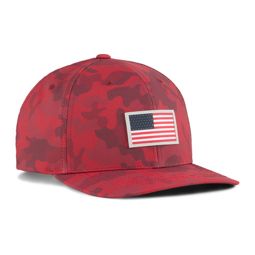 Puma Volition Camo 6 Panel Snapback Hat
