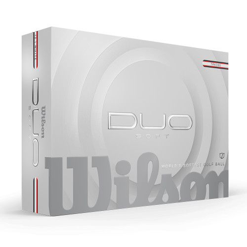Wilson DUO Soft TRK360 White Golf Balls