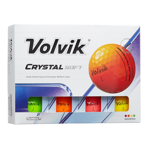 Volvik Crystal Soft Golf Balls