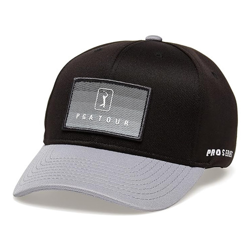 PGA Tour Fade Adjustable Hat - Caviar