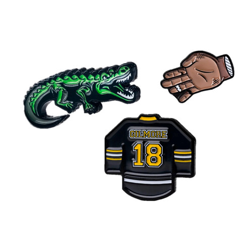 Pins & Aces Happy Gilmore Ball Marker 3 Pack