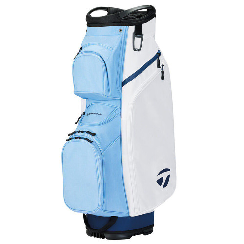 TaylorMade Golf TM25 Cart Lite Bag - White / Lt Blue