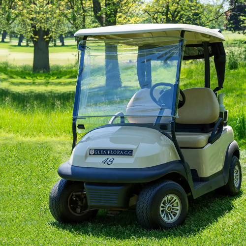 Jef World of Golf Premium Golf Car Windshield