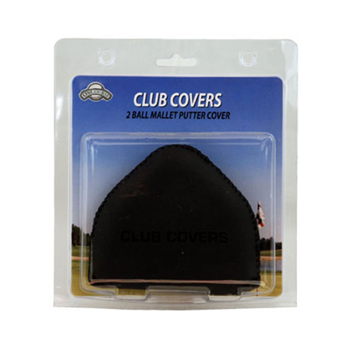 OnCourse 2 Ball Mallet Putter Headcover - Black