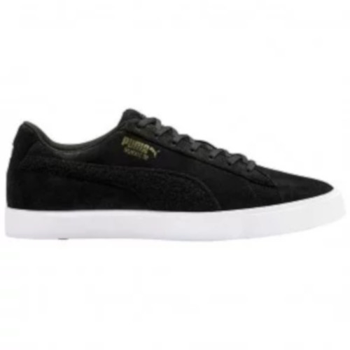 Puma Youth Suede G Patch LE Spikeless Golf Shoes - Black