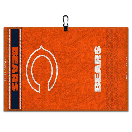 Team Effort Chicago Bears Jacquard Golf Towel