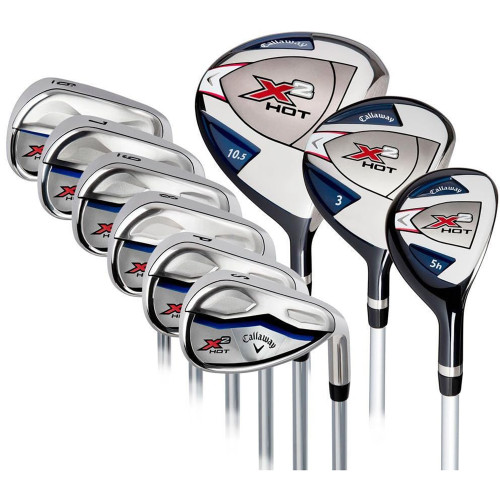 Callaway X2 Hot 9-Piece Golf Club Set - Left-Handed