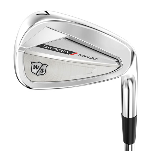 Mint DEMO Wilson Staff Dynapower Forged 5-PW+GW Irons KBS Tour Lite Steel Stiff +1"