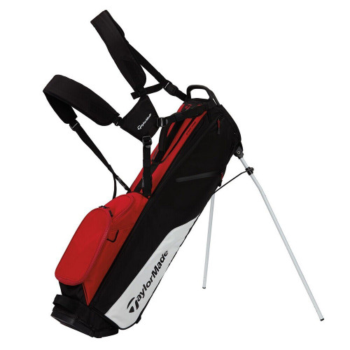 TaylorMade TM23 FlexTech Lite Stand Bag - Red / Black / White