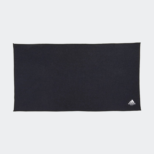 Adidas Players Microfiber Towel 16" x 30" - Black / White