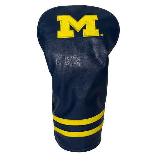 Team Golf NCAA Michigan Wolverines Vintage Driver Headcover