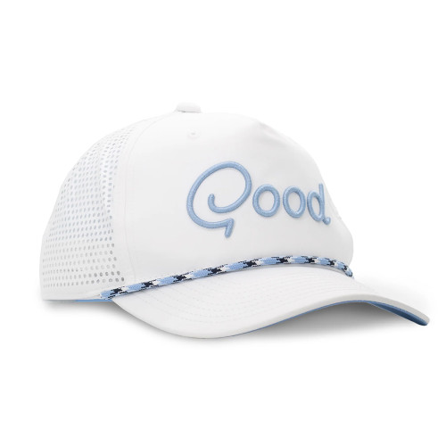 GoodGood The Goodest Rope Snapback Hat - White / Blue