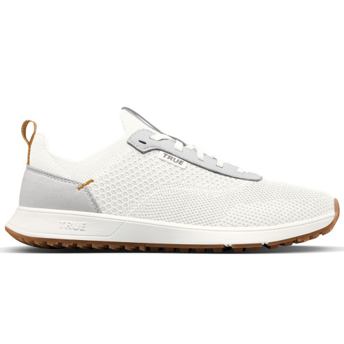 TRUE Linkswear Men's All Day Knit 3 Golf Shoes - Cloud White