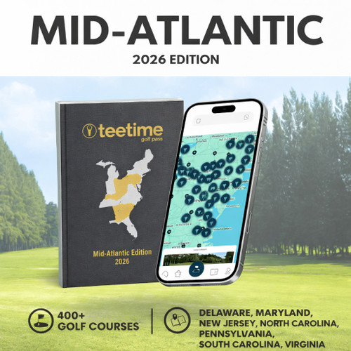 Tee Time Golf Pass 2026 - Mid-Atlantic