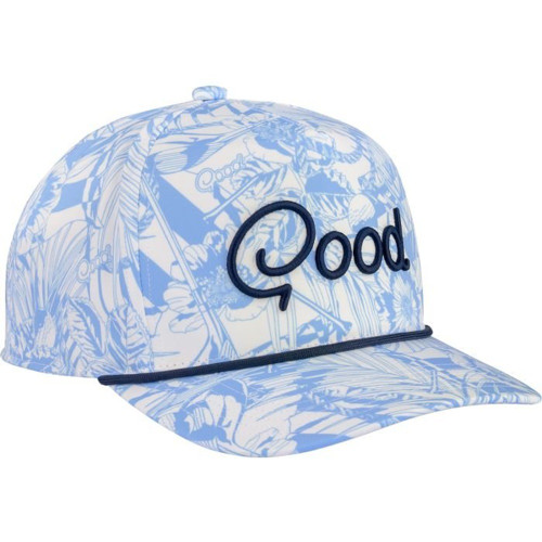 GoodGood Voyage Rope Snapback Hat - Blue / White