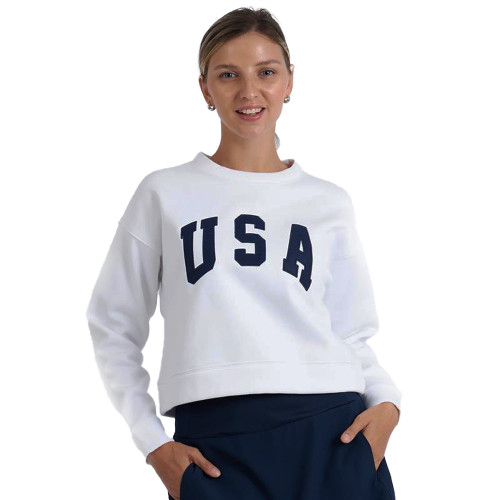 Swannies Women's Abigail Cropped Crewneck