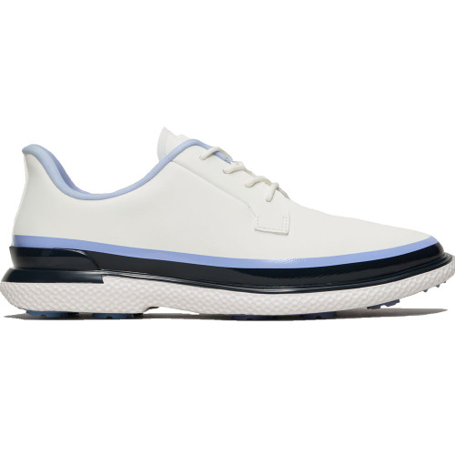 G/Fore Women's GALLIVAN2R Tuxedo Stripe Kiltie Golf Shoes - Snow