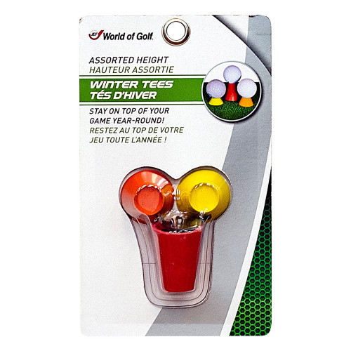 Jef World of Golf Winter Tees - Set of 3