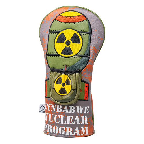 Pins & Aces Zynbabwe Nuclear Program Driver Headcover