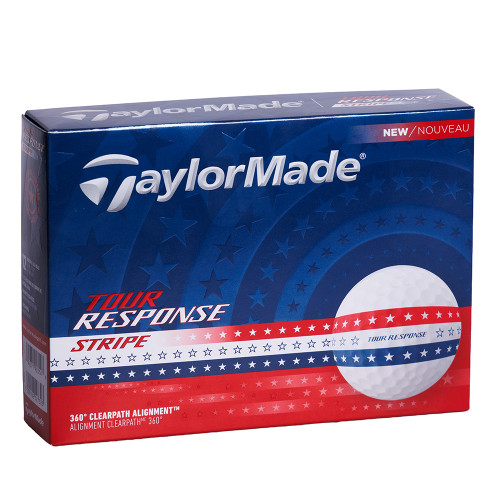 TaylorMade Tour Response Stripe USA Golf Balls - Prior Generation