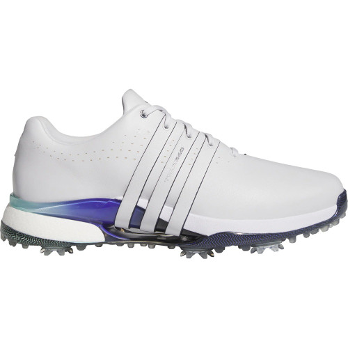 Adidas Men's Tour 360 24 Golf Shoes - Dash Grey/Cobalt Blue