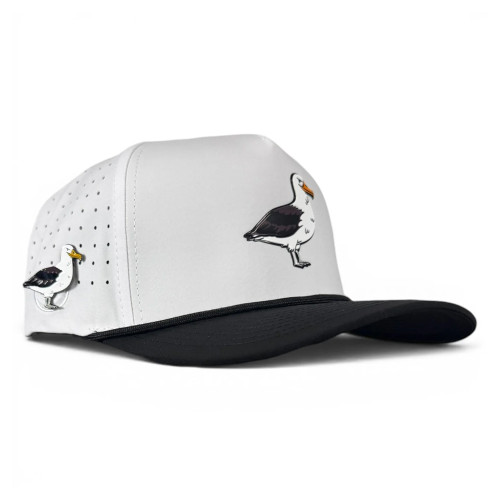 Logie Joe's Albatross Snapback Hat w/ Ball Marker + Built in Magnet