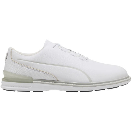 Puma Men's Avant 2.0 FS Golf Shoes - White Ash/Gray Slate Sky