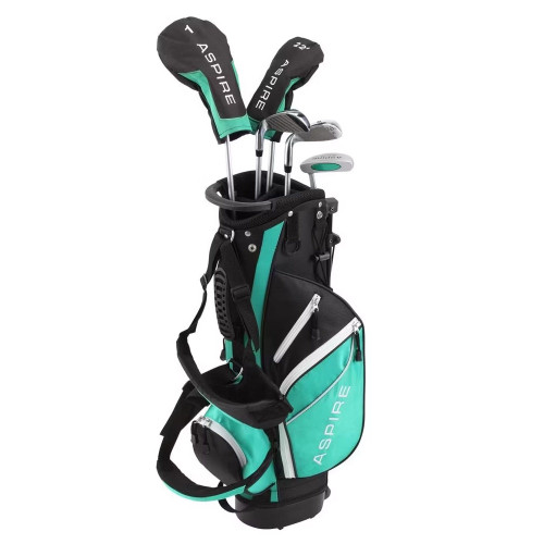 Aspire Junior Plus Series Green Golf Set (Ages 7-8)