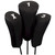 JP Lann HI-Tech Contour Headcover Set 1-3-X - Black