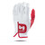 1 Bender Cabretta Leather Golf Glove Red Accent - Men's Size L Regular LH