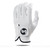 1 Bender Cabretta Leather Golf Glove White Lucky - Men's Size M Regular LH