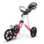 Sun Mountain Speed Cart V1R Push Cart - Hot Pink / White / Blue