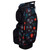 Sun Mountain Golf 2025 Diva Lady's Cart Bag - Black / Tropic Flower No Logo