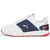 NEW Men's Puma Ignite Elevate DISC Golf Shoes White / Silver / Navy Sz 8M