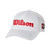 Wilson Pro Tour Adjustable Hat - White / Red
