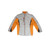New Mens Weather Company Golf HITECH Performance Rain Jacket  Grey / Orange / Black 2XL