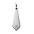 Ghost Golf Magnetic Greenside Towel 18" x 18" - White