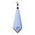 Ghost Golf Magnetic Greenside Towel 18" x 18" - Carolina Blue