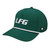CMC Design Black Clover LFG Snapback Hat - Georgia Green / White