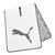 Puma Players Microfiber Tour Golf Towel - White / Grey