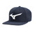 Mizuno Tour Flat Snapback Hat - Navy / White