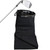 Club Scrub Towel Microfiber w/ Cleaning Scrub Pouch - Black