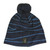 NEW PGA Tour Laser Pattern Golf Beanie Hat - Black Iris